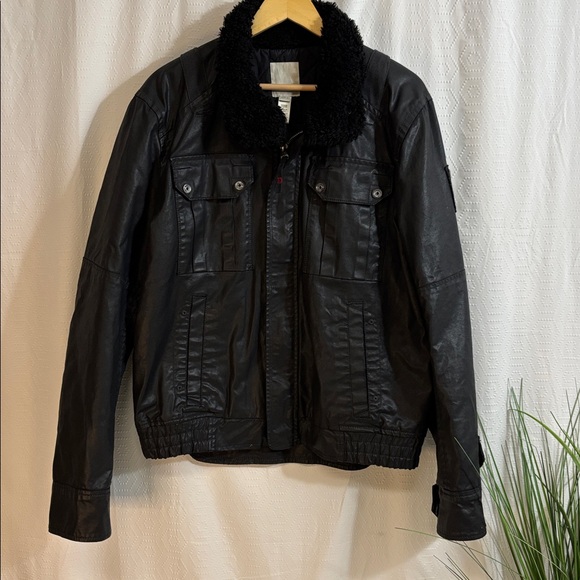 Diesel Black Bomber Jacket - Picture 1 of 14